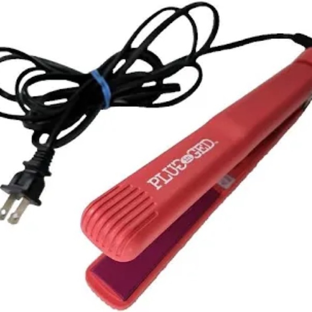 P.I Plugged 1” Ceramic Flat Iron Straightener